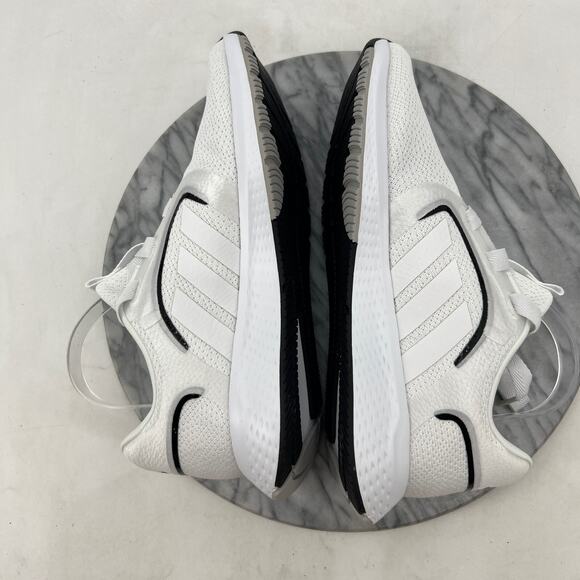 Adidas Womens 9 Running Shoes White Edge Lux Athletic Exercise Workout Trainer - Picture 6 of 12